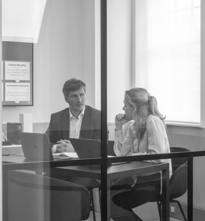 People working in office