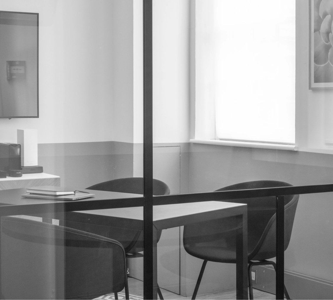 Office space black-and-white