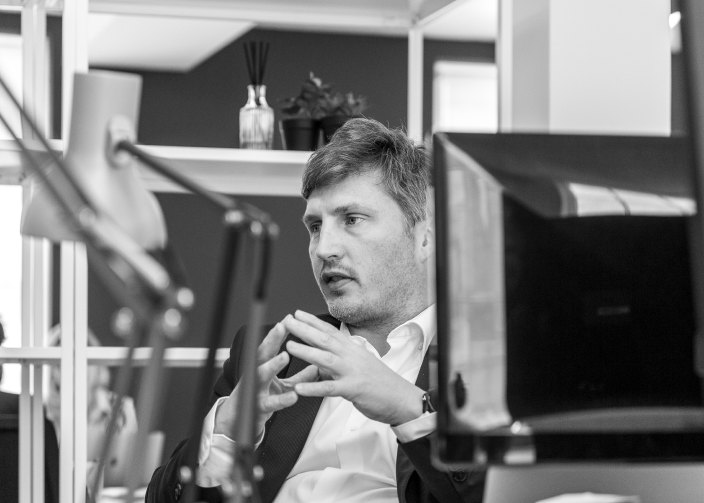 Man working in office
