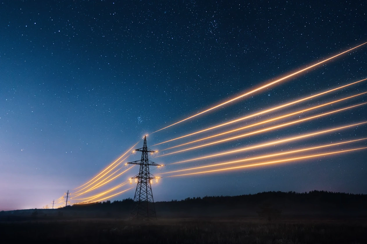 Electric electricity lines