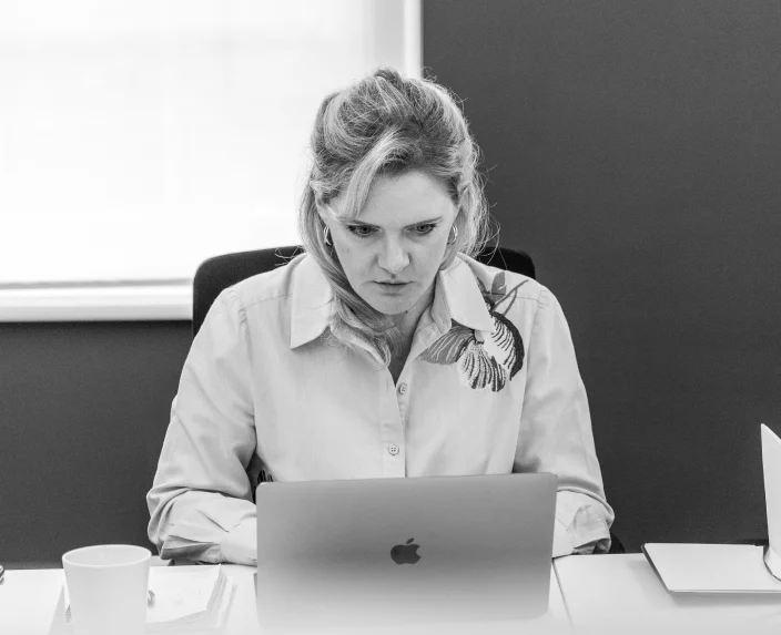 Woman working in office