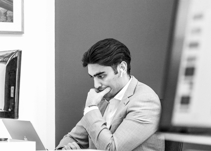 Man working in office