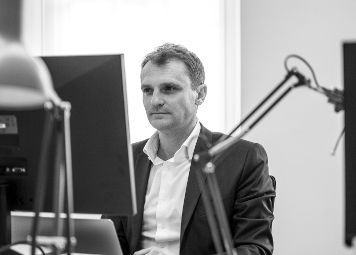 Man working in office